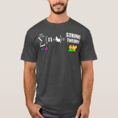 String Theory Funny Cat Science Quantum Physics Tシャツ (正面)