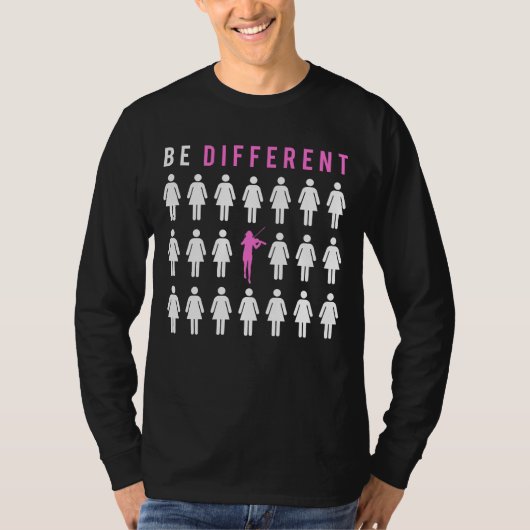 Strings of Coumous：の遊バイオリン – 違う Be fr Tシャツ (正面)