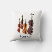 Strings Squadミュージック楽器 クッション (裏面)