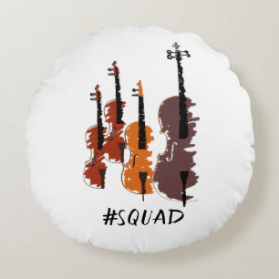 Strings Squadミュージック楽器 ラウンドクッション