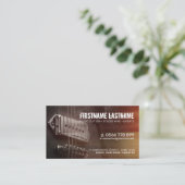 Strings Studio グランジ Guitar名刺 名刺 (スタンド正面)