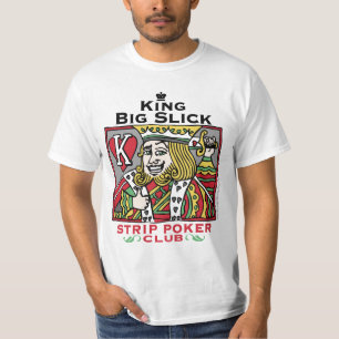 Strip_poker_king_zazzle Tシャツ