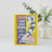 Strip Tease Girls show Postcard ポストカード (スタンド正面)