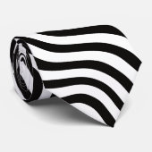 Striped B&W  ネクタイ (ロール)