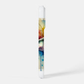 Striped bass 031024AREF130 - Watercolor iPhoneケース (右側面)