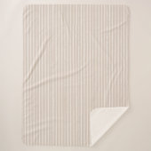 Striped blanket シェルパブランケット (正面)