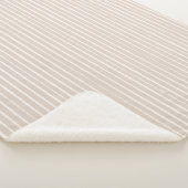 Striped blanket シェルパブランケット (3/4)