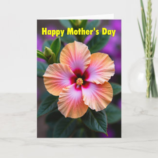 Striped Blooms Warmest Wishes Card カード