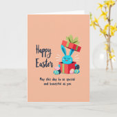 Striped Creature Gift Card カード (黄色い花)