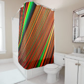 Striped Design シャワーカーテン (インサイチュ)
