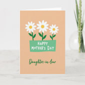 Striped Gentle Affection Banner Card カード (正面)