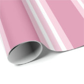 Striped Gingerbread Boy Wrapping Paper  ラッピングペーパー (ロールコーナー)