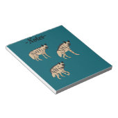 Striped Hyenas ノートパッド (アングル)