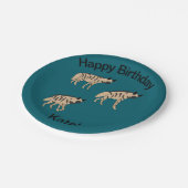 Striped Hyenas ペーパープレート (アングル)