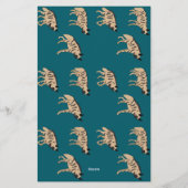 Striped Hyenas 便箋 (裏面)