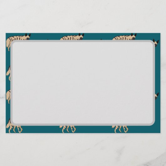 Striped Hyenas 便箋 (正面)