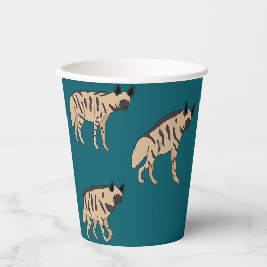 Striped Hyenas 紙コップ (正面)