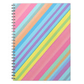 striped notebook  ノートブック (正面)