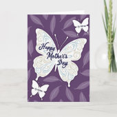 Striped Sister Butterfly Day Card カード (正面)