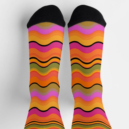 Striped sock ソックス (上部)