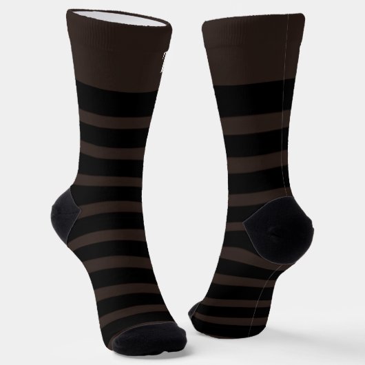 Striped Socks for Men Crew Socks ソックス (傾斜あり)