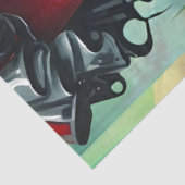 Striped Stockings Ruby Red Heels Fantasy Legs  薄葉紙 (詳細)