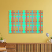 Striped wall art. キャンバスプリント (インサイチュ (リビング))