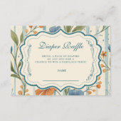 Striped Wildflower Diapper Raffle エンクロージャーカード (正面)