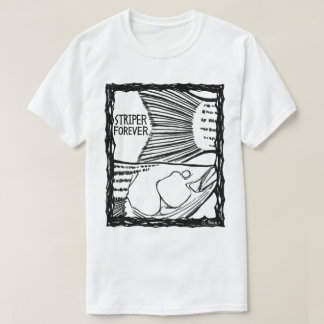 STRIPER FOREVER! mono(Fish Forever series 011) Tシャツ