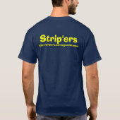 Strip'ers "私はあなたのお母さん"にワイシャツ乗りました tシャツ (裏面)