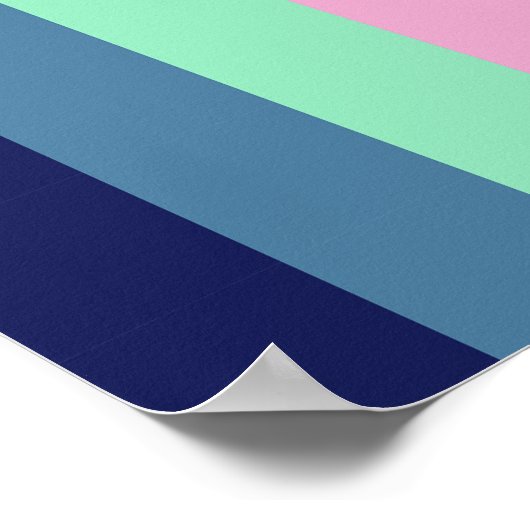 Stripes ポスター (角)