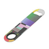 stripes and curves collage スピード栓抜き (正面アングル)