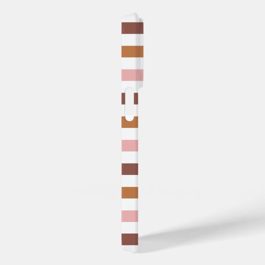 Stripes Blush Neutral Modern Case-Mate iPhoneケース (裏面 / 右)