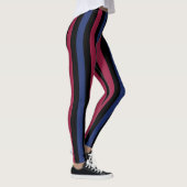 Stripes Custom Leggings レギンス (右)