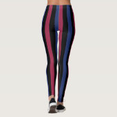Stripes Custom Leggings レギンス (裏面)