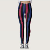Stripes Custom Leggings レギンス (正面)