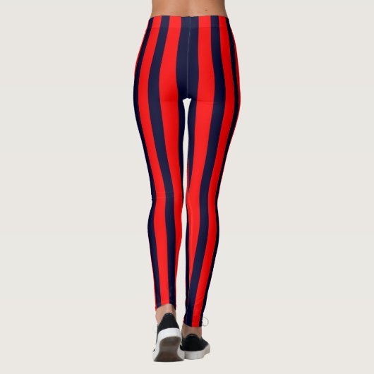 Stripes Custom Leggings レギンス (裏面)