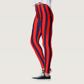 Stripes Custom Leggings レギンス (左)