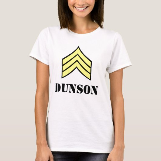 Stripes Dunson (女性)下士官 Tシャツ (正面)