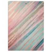 Stripes in Soft Shades クリップボード (裏面)
