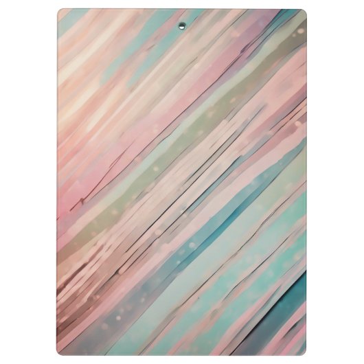 Stripes in Soft Shades クリップボード (裏面)