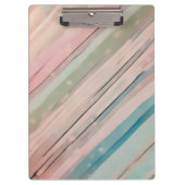 Stripes in Soft Shades クリップボード (正面)