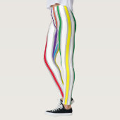 stripes Leggings レギンス (左)
