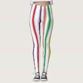 stripes Leggings レギンス (正面)