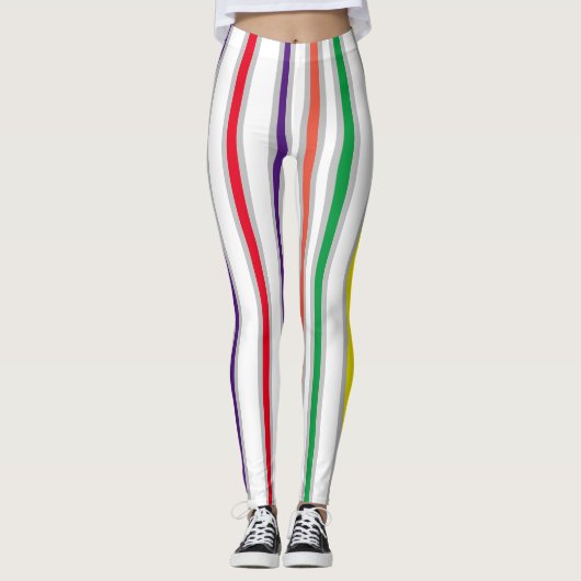 stripes Leggings レギンス (正面)