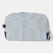 Stripes Modern Indigo Minimalist Elegance ドップキット (正面)