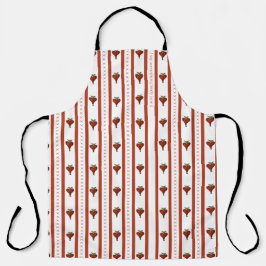 Stripes of Hearts エプロン