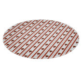 Stripes of Hearts カッティングボード (角)