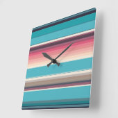 Stripes of the Horizon   スクエア壁時計 (傾斜)