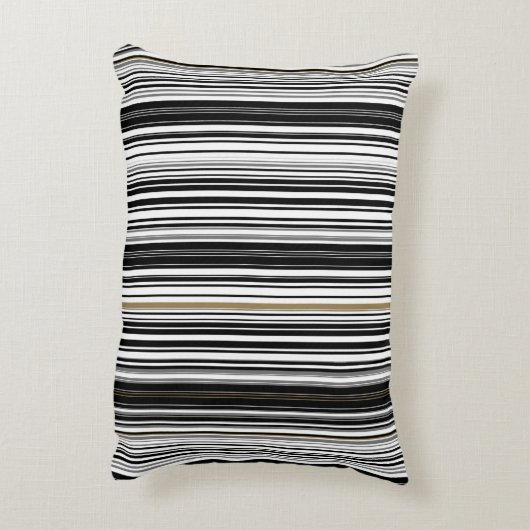 Stripes Pattern アクセントクッション (裏面(縦))